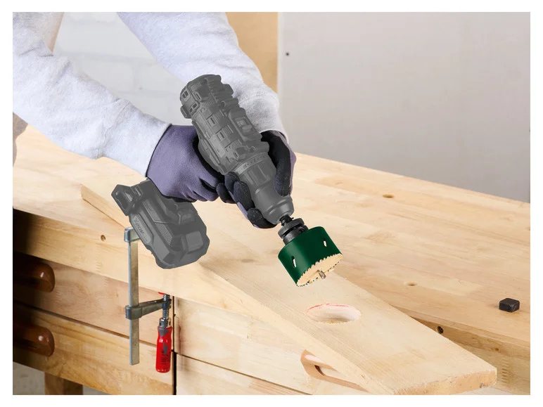 PARKSIDE® Set de cloches bimétalliques ou en métal dur