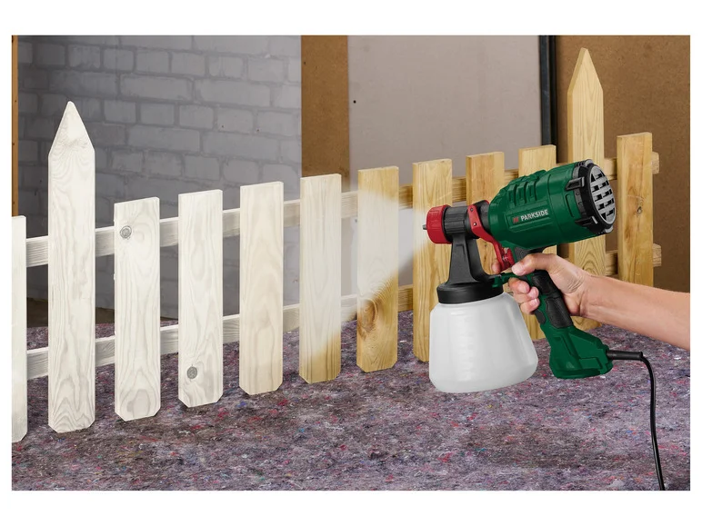 PARKSIDE® Pistolet à peinture HVLP PFS 450 B1. 450 W
