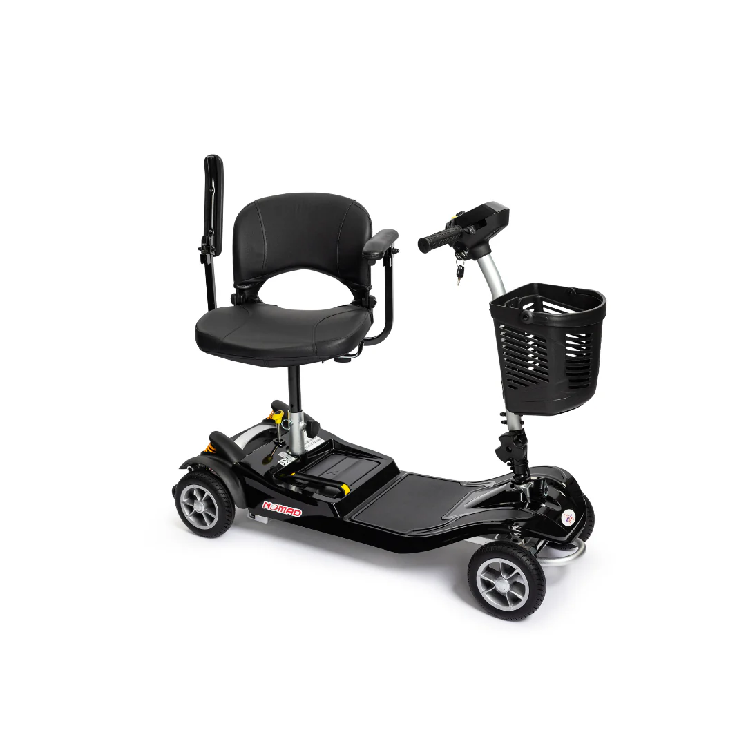 EV Rider Airline Approved Nomad Scooter with Front Basket & Full Suspension