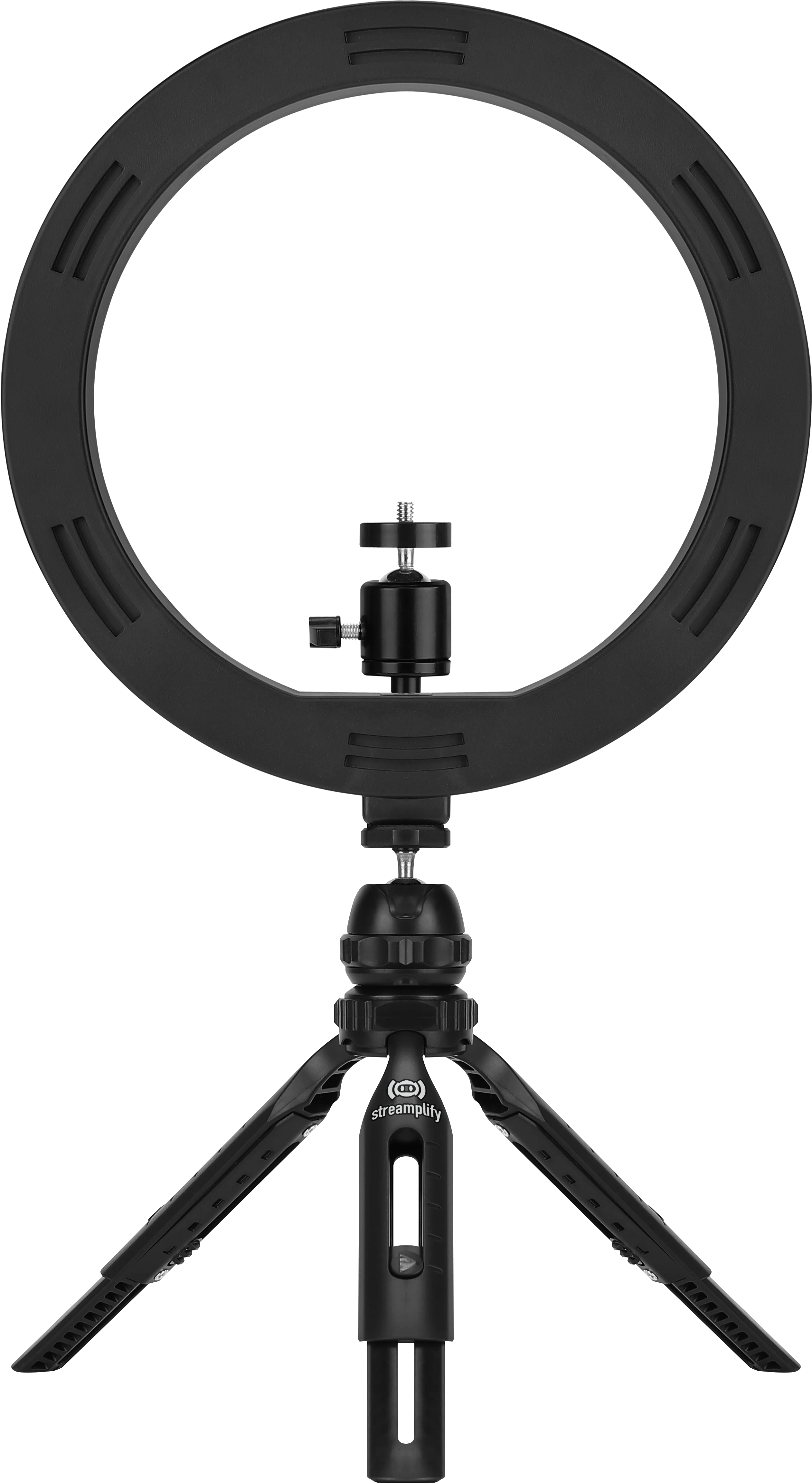 Streamplify LIGHT 10 Ringlicht. 25.4 cm. 5 V USB – Schwarz