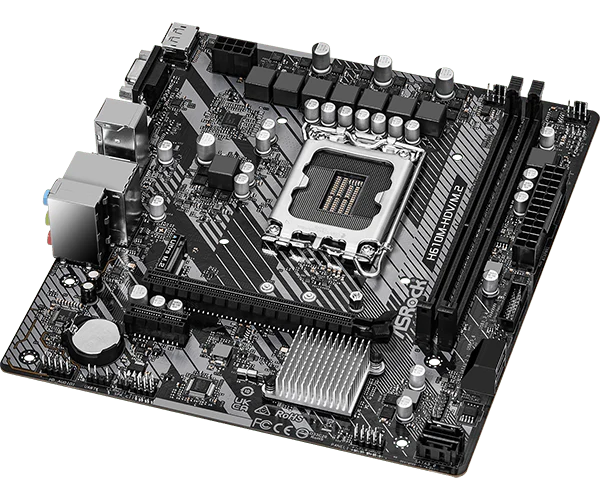 Asrock H610M-HDV/M.2 R2.0 Micro-ATX LGA1700 - Bundkort