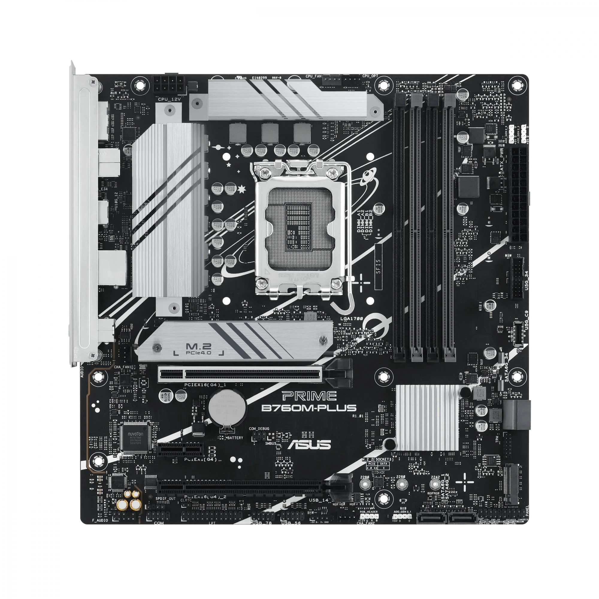 ASUS PRIME B760M-PLUS (mATX. B760. LGA 1700. DDR5)