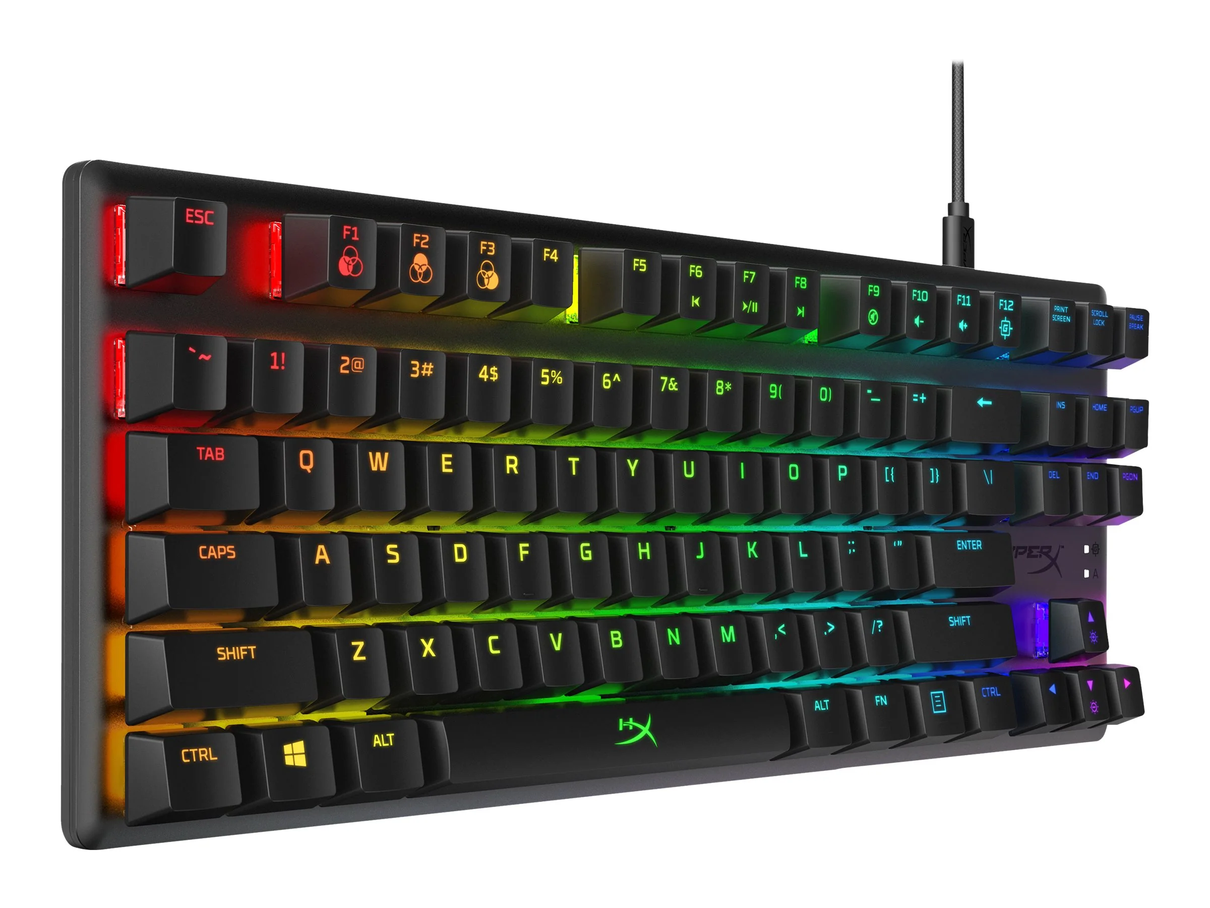 HyperX Alloy Origins Core Tastatur Mekanisk RGB Kabling USA