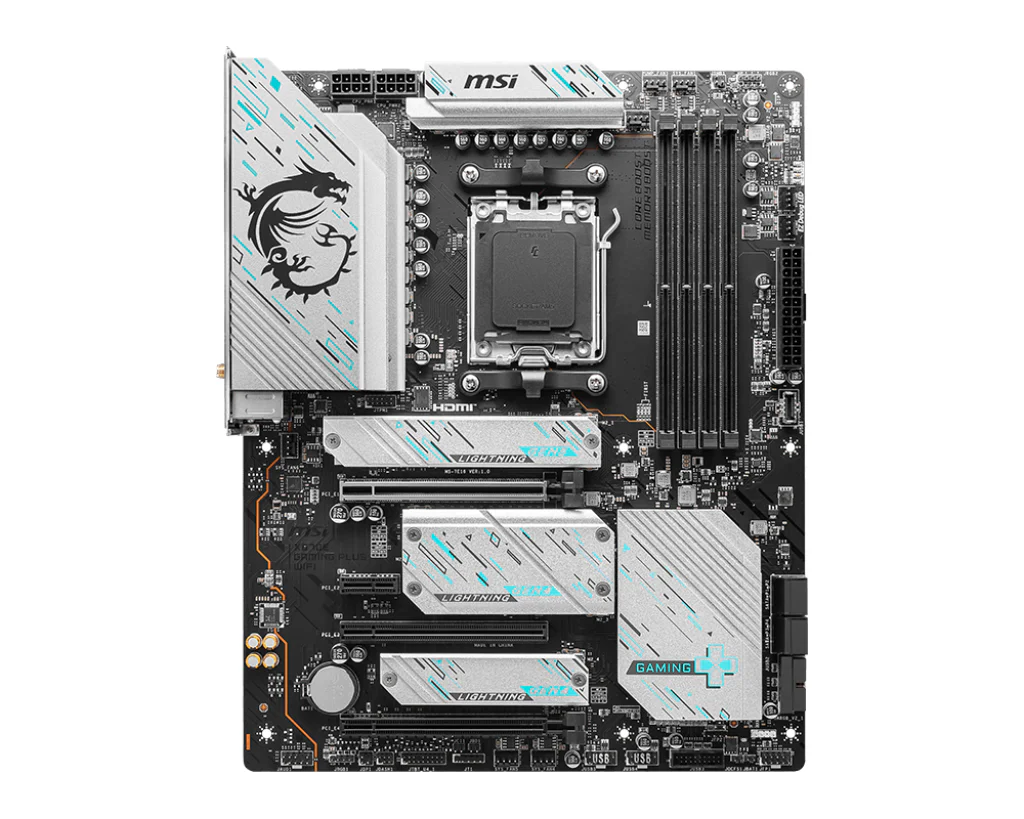 MSI MAG X670E GAMING PLUS WIFI - Socket AM5 - motherboard