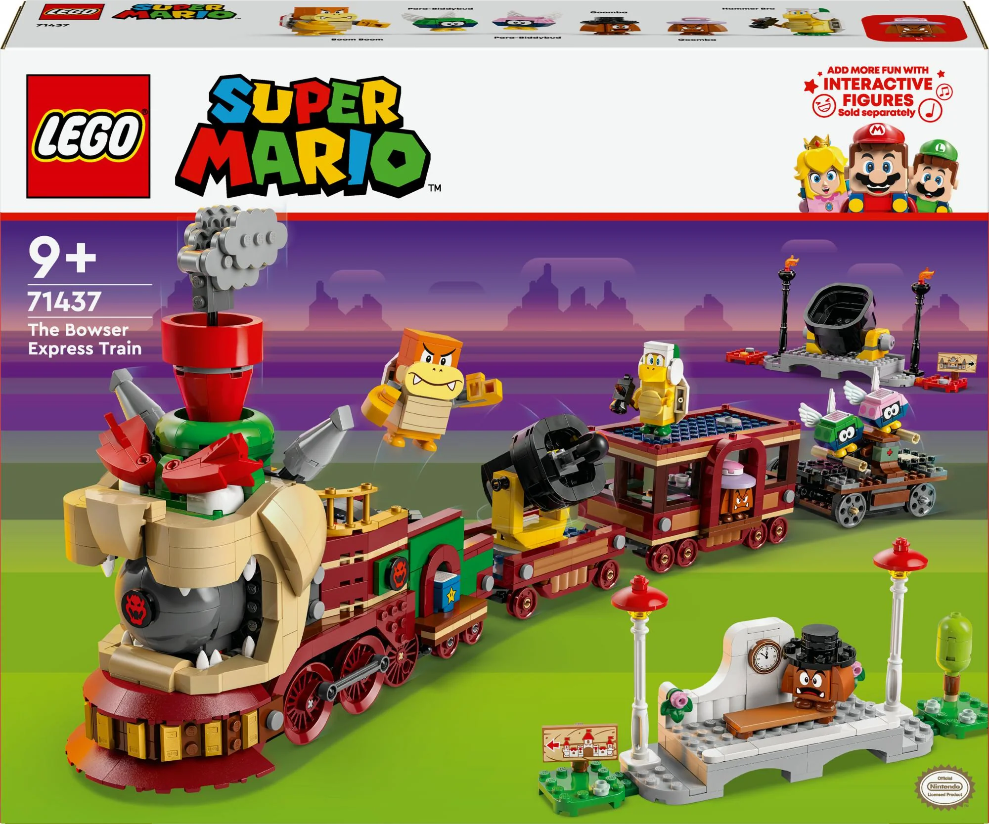LEGO 71437 Super Mario Bowser's Express Train
