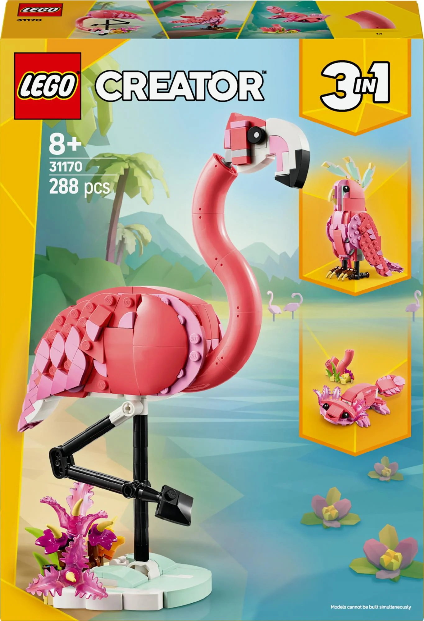 LEGO 31170 Creator 3-in-1 Pink Flamingo