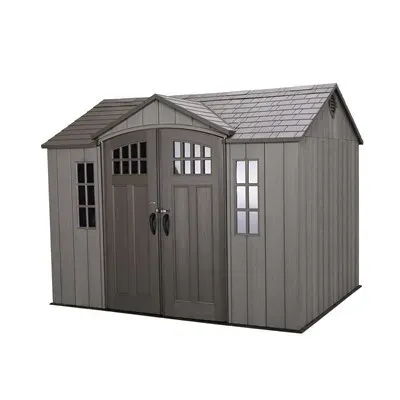 LIFETIME 10 FT. X 8 FT. OUTDOOR STORAGE SHED