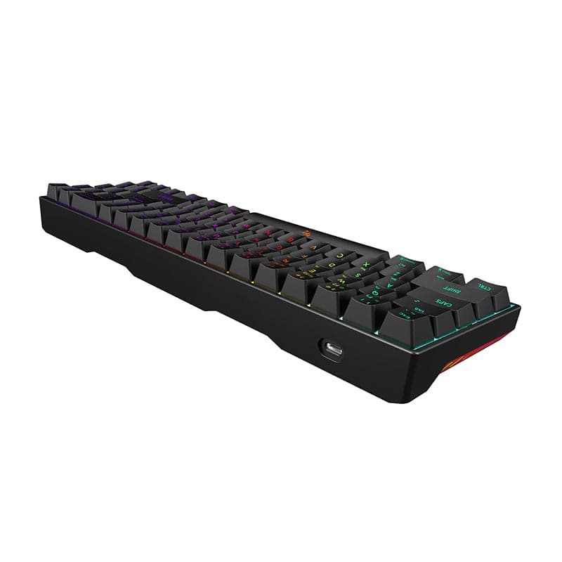 Havit KB496L Schwarz 65 % Gaming-Tastatur RGB