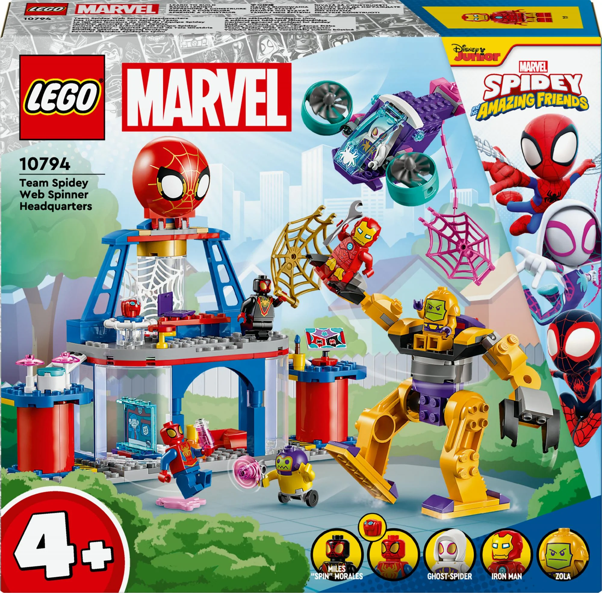 LEGO 10794 Marvel Spidey and his super friends The headquarters of Spidey's team
