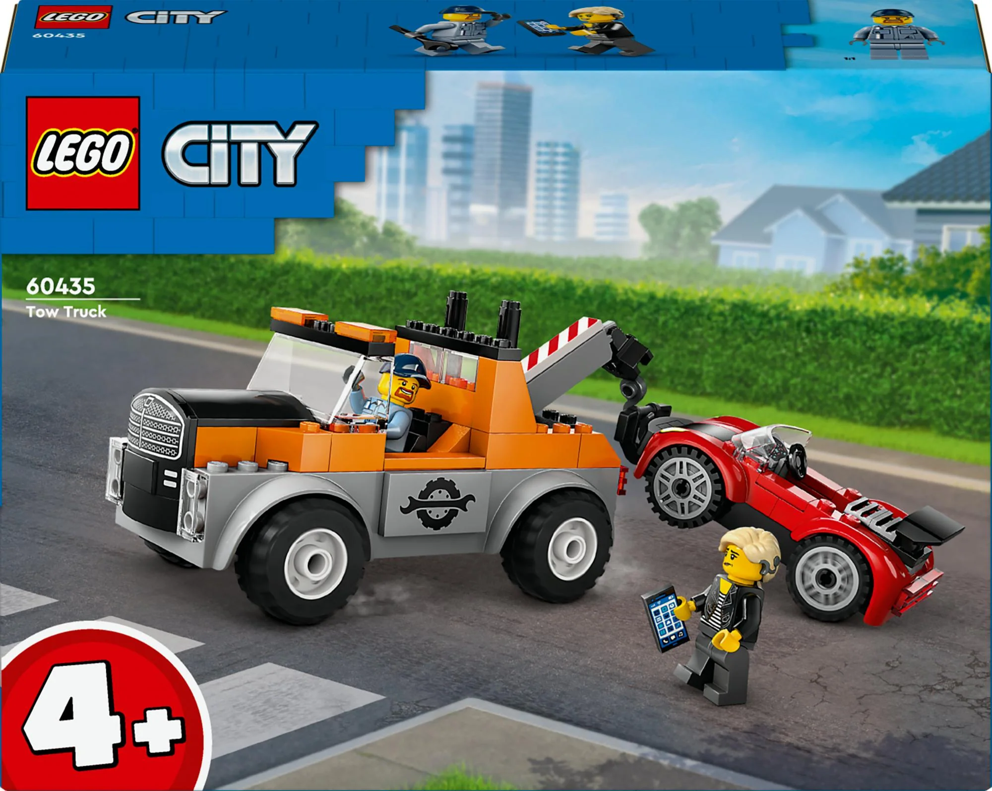 LEGO City – Vejhjælpens Bugserbil og Sportsvognsreparation