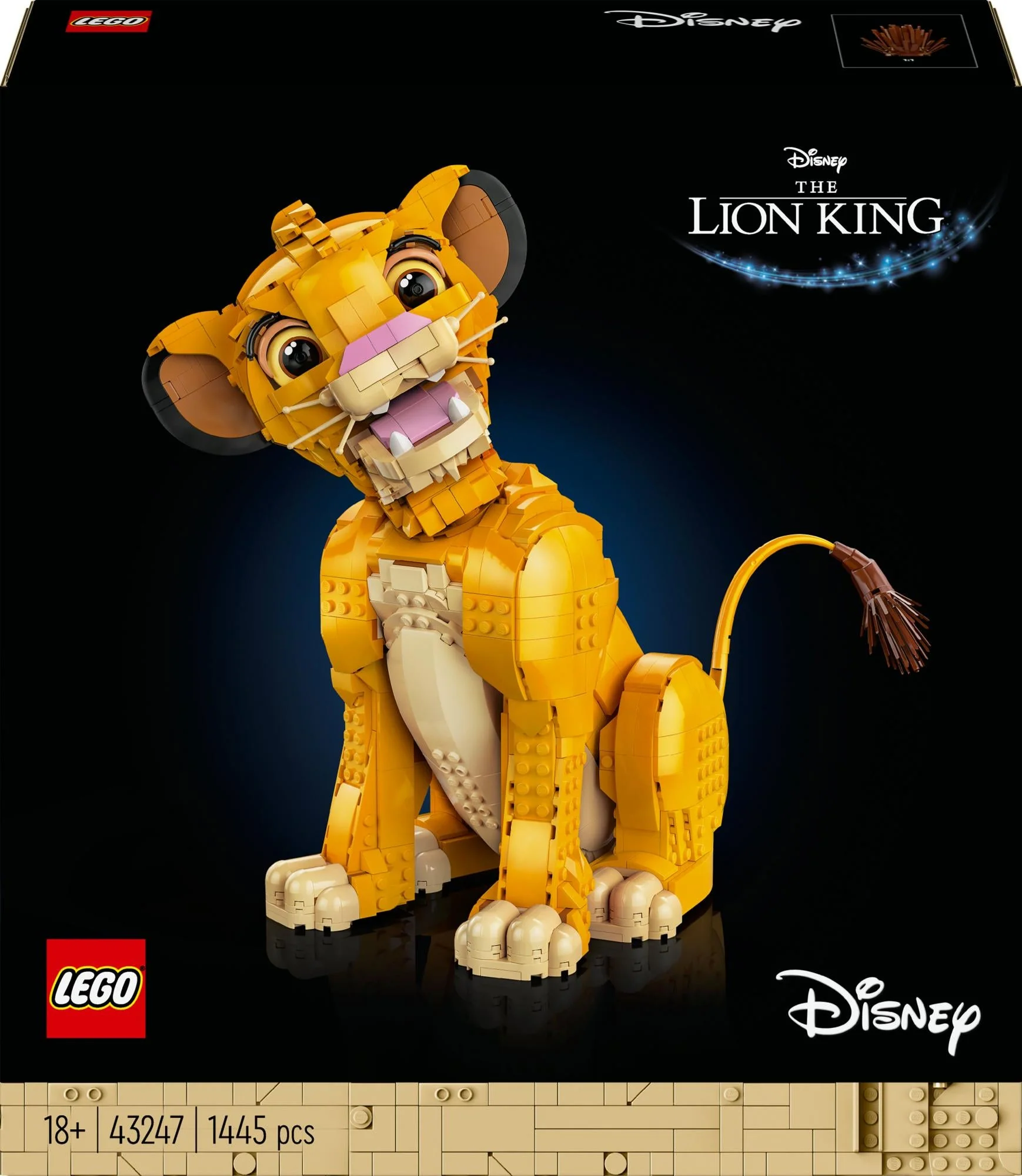 LEGO 43247 Disney Simba. The Young Lion King