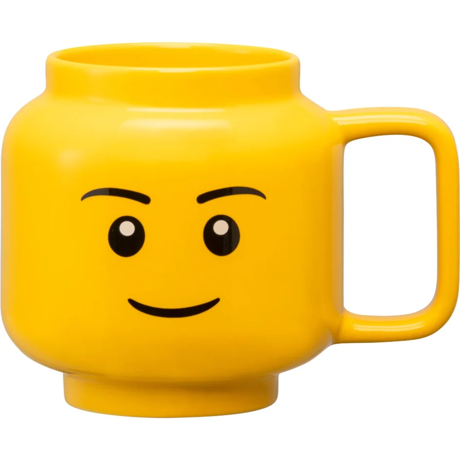 Room Copenhagen LEGO Ceramic Mug Boy. large (yellow)