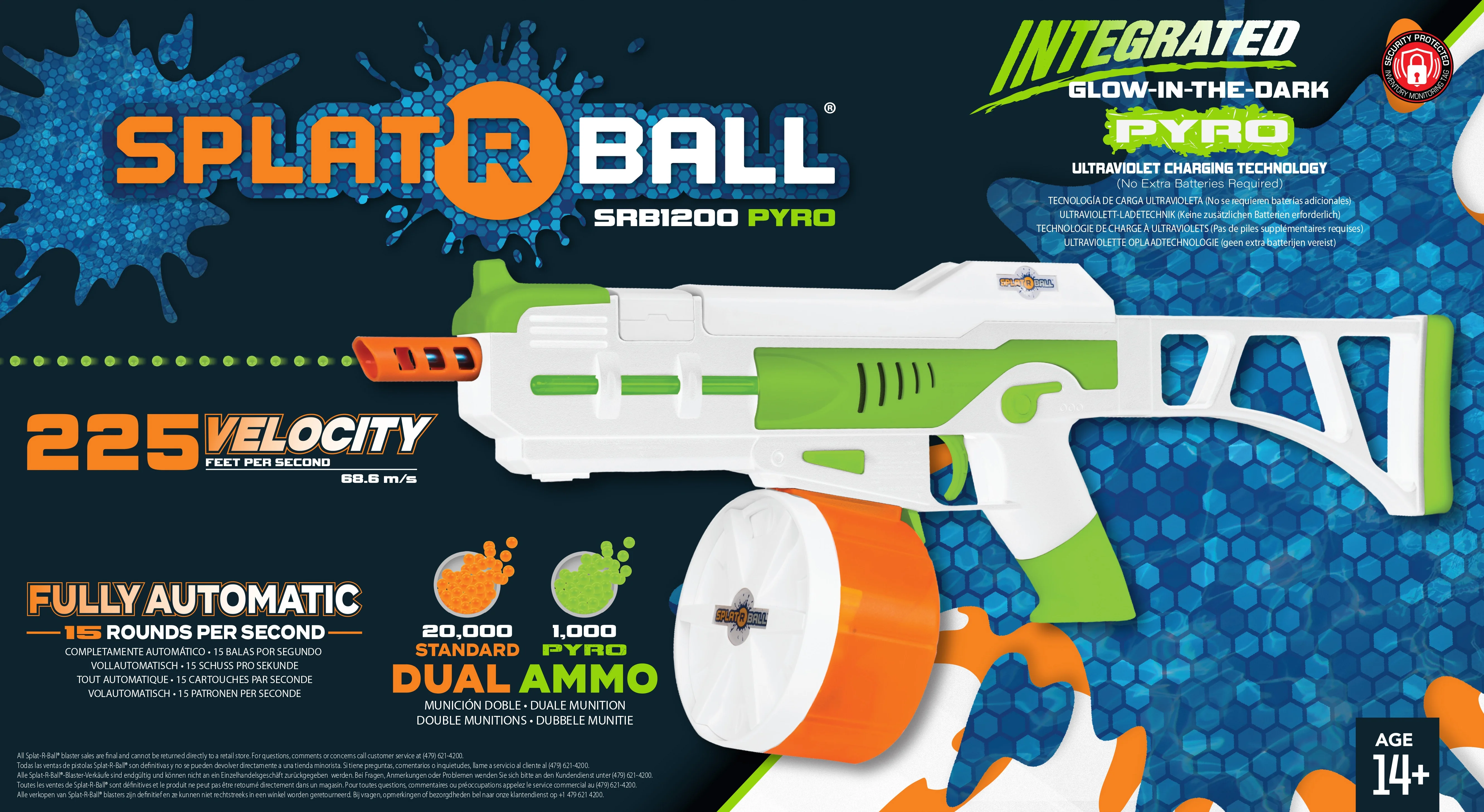 Splat-R-Ball SRB1200 Pyro Blaster Kit