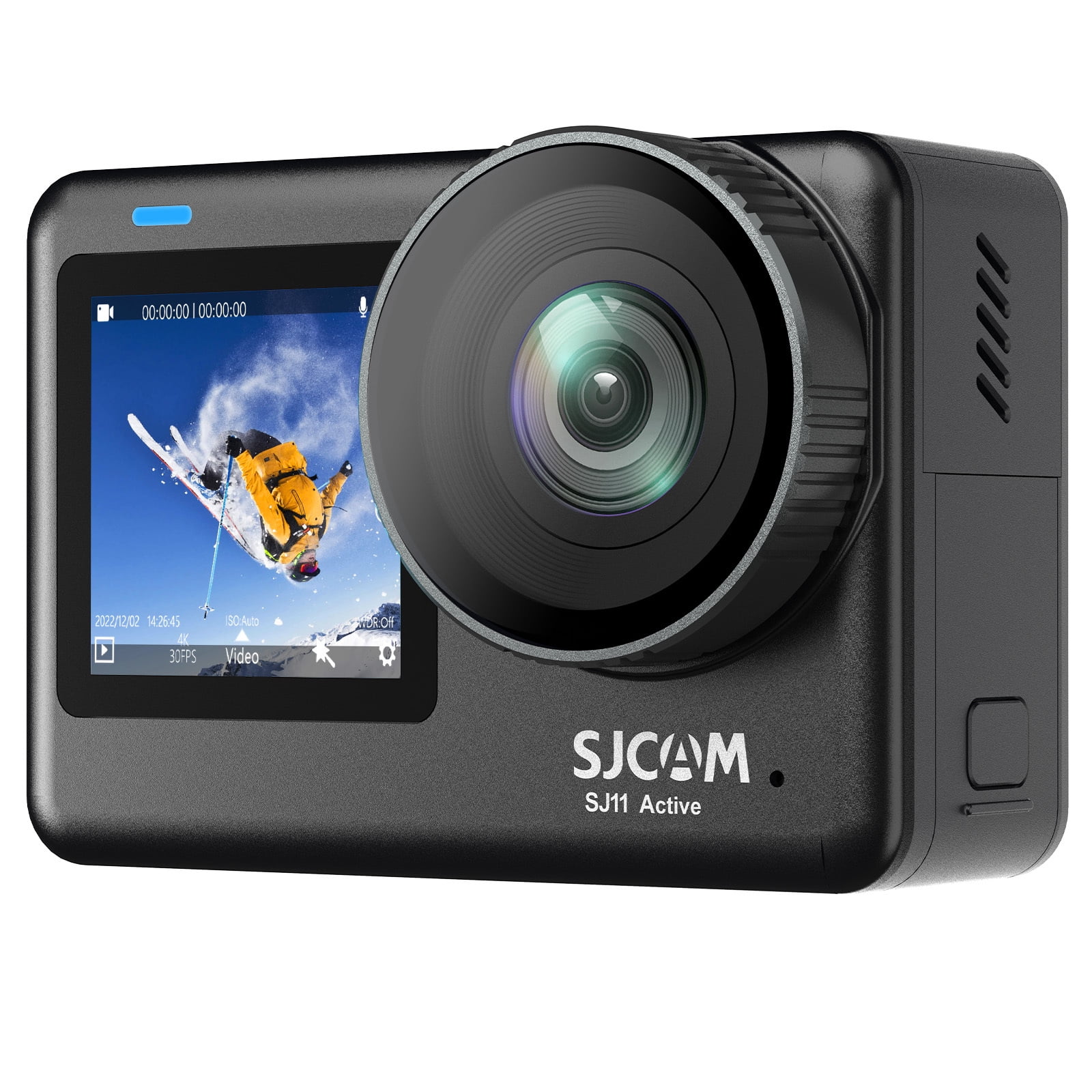 SJCAM SJ11 4K Action Camera with OIS+EIS Stabilization - 98FT Waterproof Underwater Camera for Motorcycle, Helmet, Sports - 5G WiFi, Remote Control, Ultra Wide Angle, Active HDR