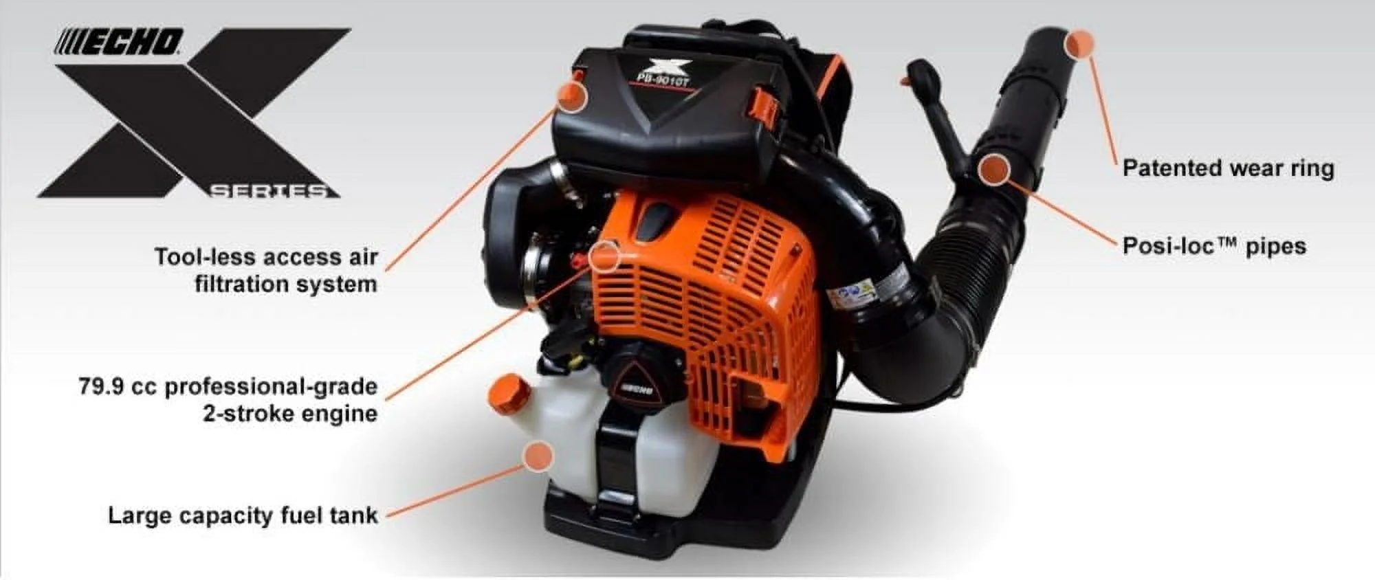 Echo PB-9010T Backpack Blower